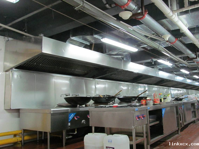 厨房通风排烟系统图片