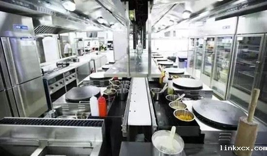 四川厨具厂设计中央厨房实景图