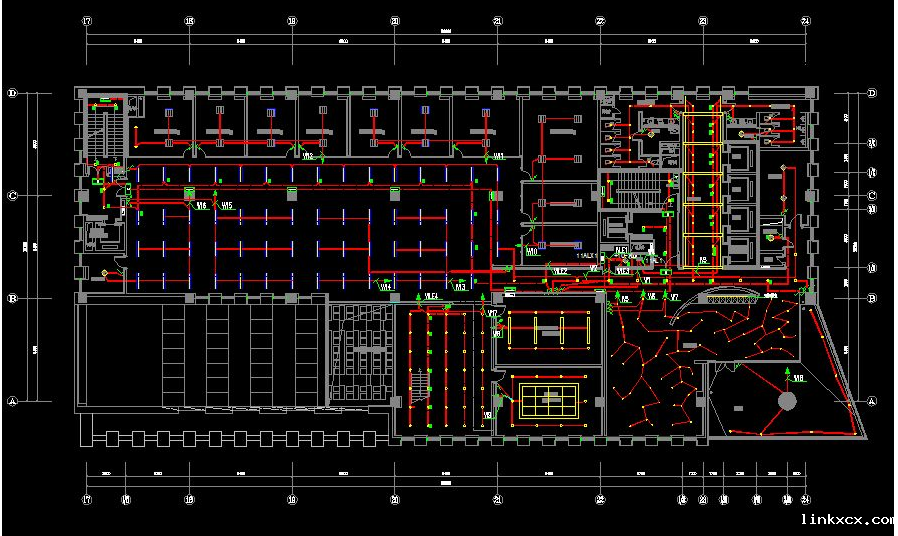 商用厨房设备工工程供电图