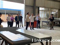 区领导视察米兰体育电子官网网址是多少厨房设备公司，我公司获高度赞扬！