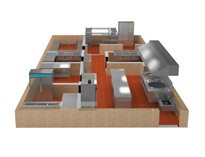 餐饮厨房设备厂家告诉你餐饮业场所面积与卫生设施要求