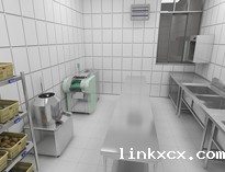 学校食堂厨房设备厂家教你设计粗加工间